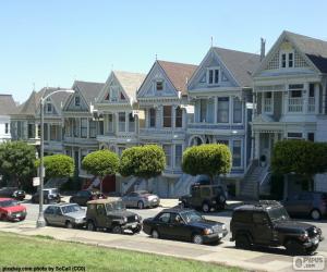 yapboz San Francisco Victoria evleri